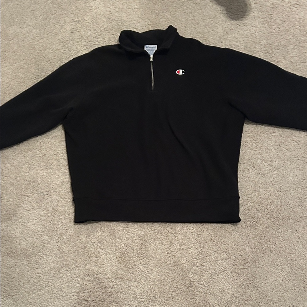 Champion Black Zip-Up Jacket